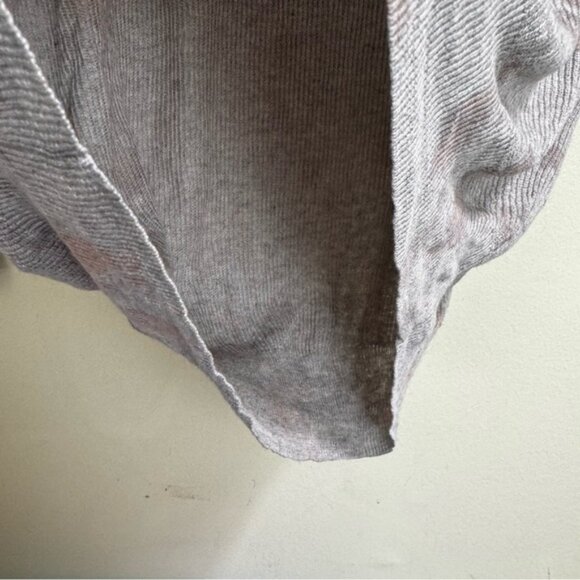 Aritzia Wilfred Balzac Leopard Cashmere Silk Cotton Sweater Lightweight Knit M - Picture 10 of 15